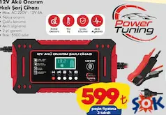 POWER TUNİNG 12 V AKÜ ONARIM HIZLI ŞARJ CİHAZI fiyat ve kampanya bilgisi